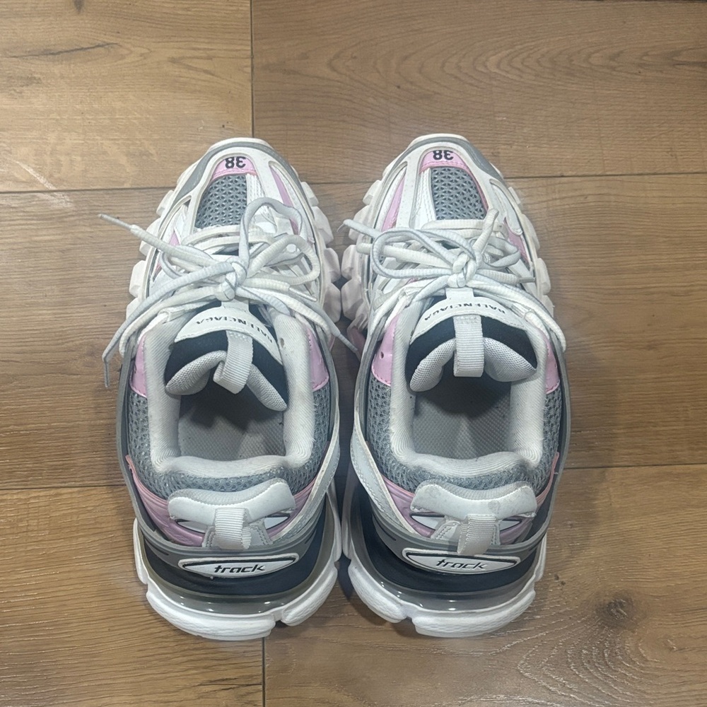Women's Platform Shoes - Pink, Gray, White